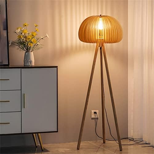 YDJBJ אווירה מנורה יפנית סוג רטרו רטרו פנורת רצפה לימוד חדר שינה חדר שינה בית מגורים במנורת רצפה