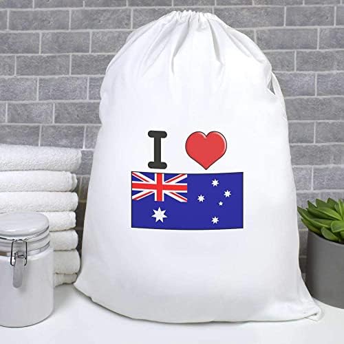 אזידה 'אני אוהב אוסטרליה' כביסה/כביסה / אחסון תיק