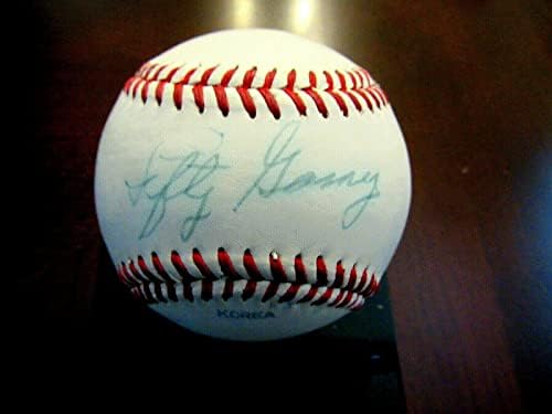 שמאלי גומז 5 X WSC Yankees HOF חתום Auto VTG Dizzy Dean Diamond Baseball JSA - כדורי בייסבול עם חתימה