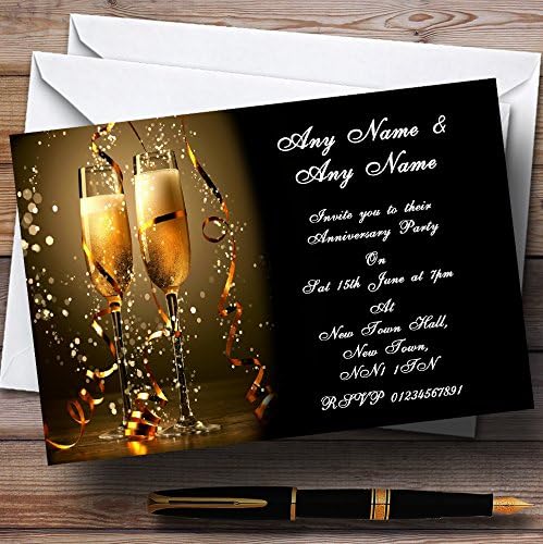 גן החיות בכרטיס שמפניה שחור שמפניה מפלגת יום נישואין בהזמנות בהתאמה אישית