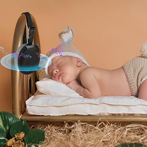 מכונת קול יפה תואם ליוגה שינה ניידת מכונת רעש לבן תיק נסיעות לתינוק תיק נשיאה עם רצועת כיס מובנית