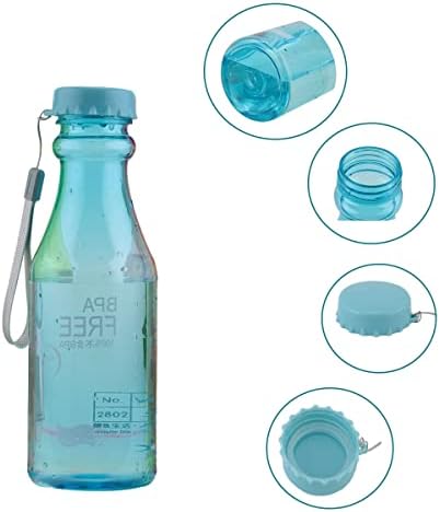 גביע סודה נייד צבע שקוף כוס מים אטומים כוס ספורט קל משקל לריצה או לספורט חיצוני יוגה