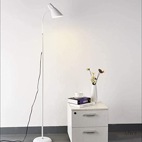 פנורות רצפה של הסלון של HIGOH אור הרצפה LED, מנורת סטנד -אפ קלאסית, מנורת רצפה, קריאה מתכווננת לעומק מנורת עמידה
