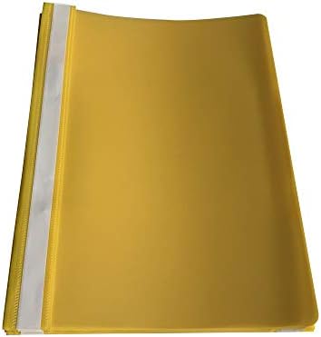 חבילה של 60 תיקיות פרויקט א4 צהובות מאת ג ' נרקס