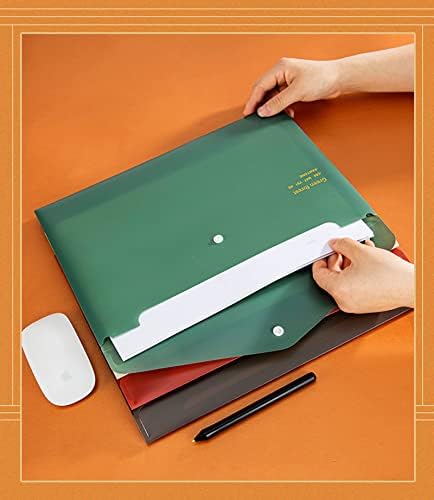 מעטפת פרויקט וויקיזה סט בגודל 4 של 12 יחידות,סגירת מחרוזת עניבה,מעטפות מארגן קבצים לכיסי פרויקט