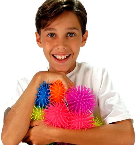 כדור גוג ' לי כדור גומי נמתח כדור ספייק כדור רך רך ומחושים נמתחים כדור מגניב צבעוני צעצוע לקשקש לילדים ומבוגרים