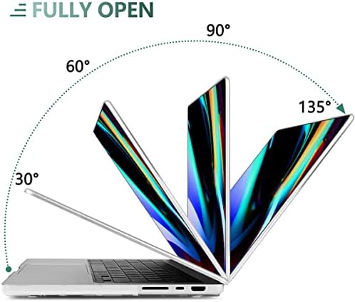 CAMPLALA תואם ל- MacBook Pro 14 אינץ 'מארז 2023 2022 2021 שחרור A2779 M2 ו- A2442 M1 Pro/Max Chip - מארז מעטפת