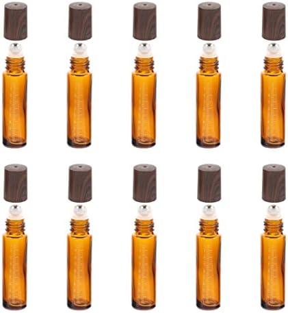 שפתון דויטול מבריק מכולות זכוכית צלולות 10 יחידות מתגלגלות על בקבוקים בקבוקי רולר שמן אתרי הניתנים