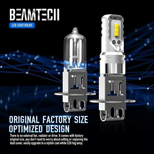 Beamtech H4 נורות LED H3 נורות ערפל LED