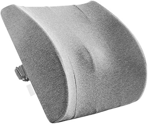 WYKDD כרית המותנית כרית-כרית תמיכה כרית מושב לתמיכה בקצף זיכרון לרכב או לכיסא משרד, הקלה על כאבי גב תחתון,
