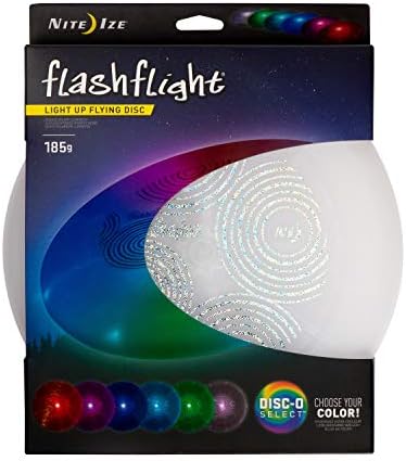 Nite ize ize flashflight LED מדליק דיסק מעופף