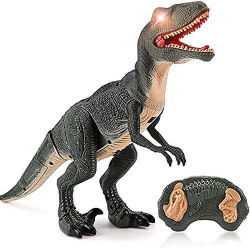 ליברטי יבוא דינו פלאנט שלט רחוק הליכה דינוזאור צעצוע עם טלטול ראש, אור עד עיניים וצלילים