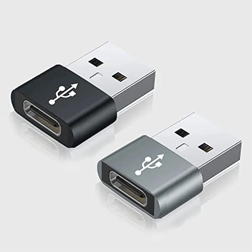 USB-C נקבה ל- USB מתאם מהיר זכר התואם לכרטיסיית Galaxy Galaxy שלך SAMSUN