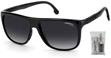 משקפי שמש מלבניים של Carrera Hyperfit/17/s לגברים + צרור עם מעצב IWear yewear ערכת משקפיים חינם