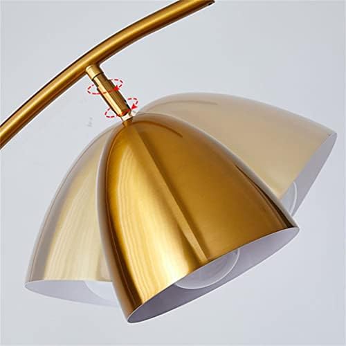 ZLXDP זהב נורדי LED מנורת רצפת עמדת פרחים תאורה ביתית מנורות עיצוב מדפי סלון גופי תאורה לחדר שינה