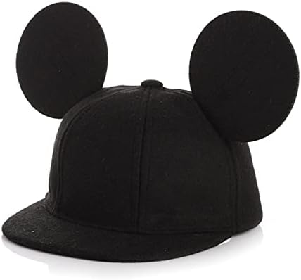 כובע בייסבול לילדים עשיר של ג ' בין, עם אוזני עכבר ישרות שמתאימות לבנים ולבנות