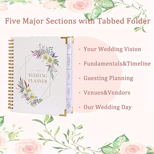 ספר המתכנן לחתונה של TheFefan עבור הכלה, מתנות אירוסין לזוגות, ספר תכנון חתונה ככלה להיות מתנות