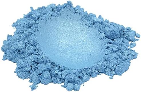 פרל כחול/שמיים כחול/ציאן נציץ יוקרתי אבקת פיגמנט אבקת פיגמנט קוסמטית אפקטים צלליות נצנצים לסבון