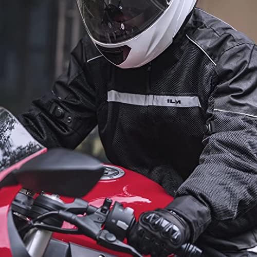 מעילי אופנוע משוריינים לגברים נשים חם מעובה אוניית טקסטיל כל עונות רעיוני רכיבה מעיל דגם-ב01