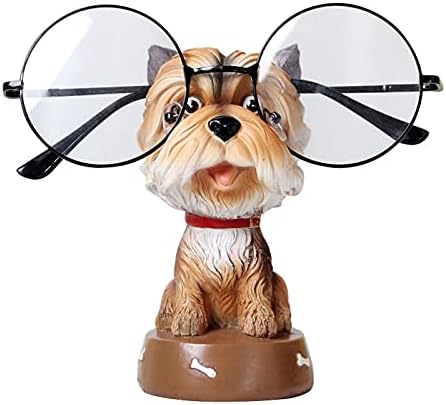 משקפיים מסגרת אחסון מתלה משקפיים דוכן תצוגת חמוד בעלי החיים משקפיים מחזיק מעמד, שרף משקפיים משרתי
