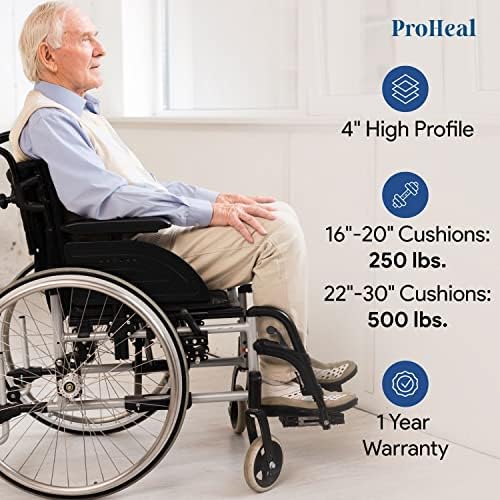 עצם הזנב קצף כיסא גלגלים כרית 30 איקס 20 איקס 4 - מציע תמיכה בגב התחתון-הקלה על פצעי לחץ וכאב-צפיפות