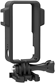 שחור נגד הלם הגנת מצלמה מקרה מסגרת עם חם נעל בסיס עבור ג ' י אוסמו פעולה 2 אבזר חלק