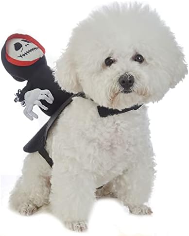 Coomour Dog Toboween תלבושת חיית מחמד אוכף רפאים תלבושת מתכווננת ליל כלב מתכוונן.