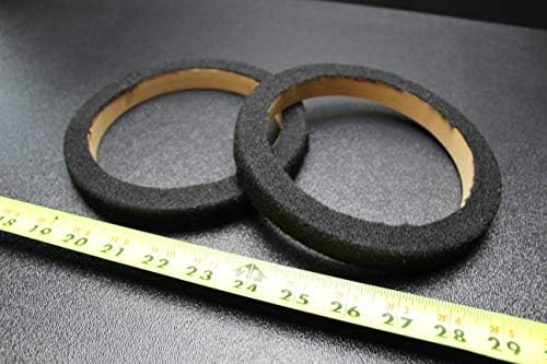 2 MDF רמקול טבעת מרווח עץ שטיח בגודל 6 אינץ '3/4 טבעת פיברגלס עבה -06cbk