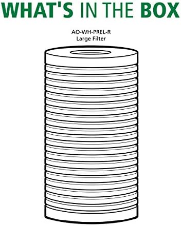 AO SMITH 4.5 X10 25 מיקרון משקעים מחסנית החלפת מים מסנן מים-למערכות סינון ביתיות שלמות-AO-WH-PREL-R