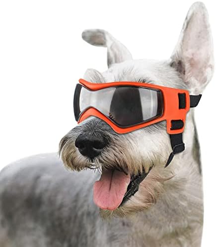 נהנים משקפי כלבים קטנים עד בינוניים הגנה על UV משקפי שמש משקפי חיות מחמד אטומים לרוח ללבוש עיניים כלבים,