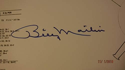 בילי מרטין חתם ואמותה 18 x24 מוגבלת. הדפס/תמונה 43 מתוך 1,000