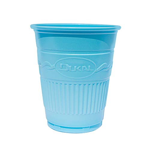כוסות שתייה מפלסטיק דנטלי של דוקאל 5 אונקיות, כחול
