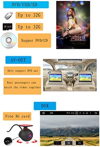 Xisedo Android 7.1 סטריאו לרכב 7 Autoradio 2 DIN יחידת ראש RAM 2G GPS ניווט עם נגן DVD לסדרת פורד,