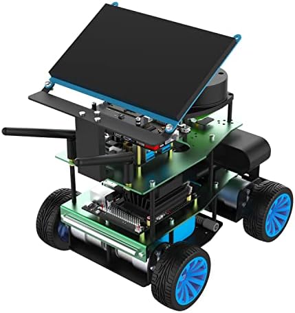 JETSON NANO ROSMASTER X1 ROS AI מיפוי ניווט, ניווט רב-נקודות, הימנעות מכשולים ועקוב