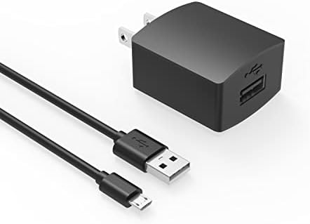 מיקרו USB מטען AC מתאים ל- Eelehot HZ-9457, INSMY IPX7 C12 X16, Miatone Q12, Oraolo M110, Musibaby M68 חיצוני