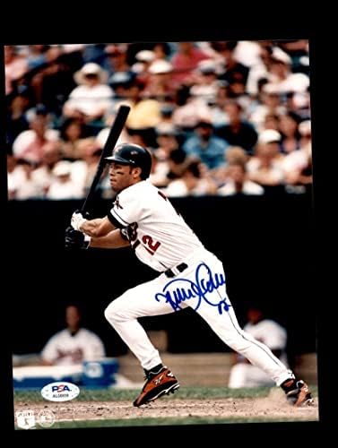 Roberto Alomar PSA DNA חתום 8x10 Autograpth Orioles - תמונות MLB עם חתימה