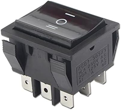 GEAD KCD7-303 מתג ספינה ON-OFF-ON 9 PIN 36 * 31 ממ 16A250V/20A125V מתג הפעלה