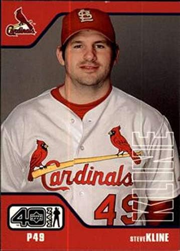 2002 סיפון עליון 40-Man 584 Steve Kline St. Louis Cardinals MLB כרטיס בייסבול NM-MT