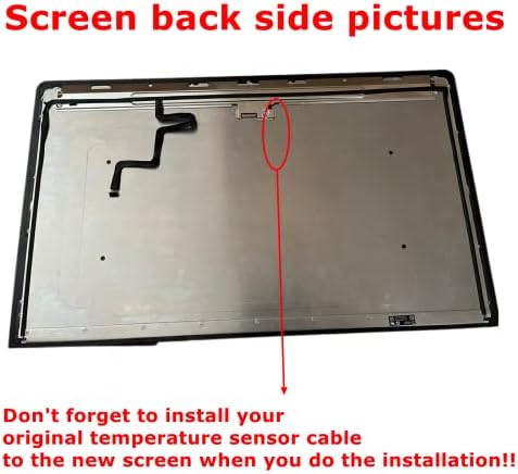 החלפת areiliya A1419 2K מסך LCD עם מכלול זכוכית LM270WQ1 SD F1/F2 תואם ל- Apple IMAC 27 בסוף 2012 2013 EMC2546