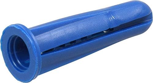 את הילמן קבוצת 370351 פלסטיק עוגן ערכת מספר 10-12 כולל ברגים ומקדח, 1-חבילה, כחול
