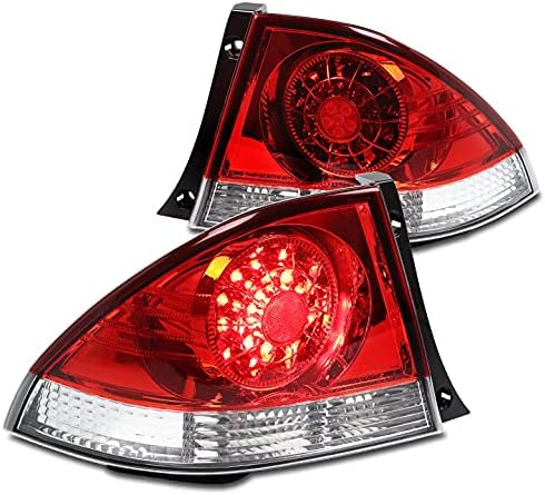 אורות בלם זנב הוביל מנורה אחורית אדום / ברור תואם עם 2001-2005 לקסוס הוא300