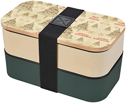 Moliae עץ חג המולד הדפס קופסת ארוחת צהריים בנטו פרימיום, קופסת ארוחת צהריים יפנית, קופסת ארוחת צהריים למבוגרים