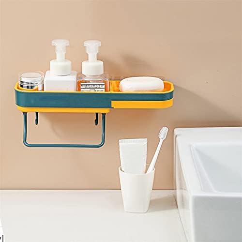 N/A אמבטיה לא מחודשת קופסאות סבון מדף אמבטיה אספקה ​​מתלה מגבות מדבקות ללא סימון מתלה אמבטיה קופסת