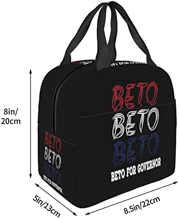 SWPWAB Beto למושל בטו 2022 נייר נייד נייד שימוש מחדש מעבה שקית בנטו מבודדת לגברים ולנשים כאחד