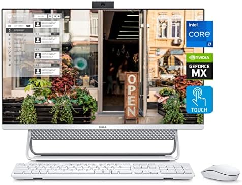 2021 Dell Inspiron 7700 27 Desktop All-in-One, 27 FHD מסך מגע, i7-1165G7, Geforce MX330, 16GB RAM, 512GB SSD