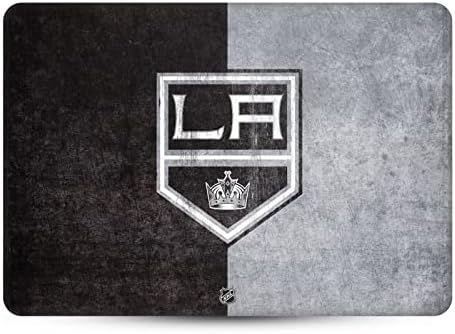 עיצובים של תיק ראש מורשה רשמית NHL חצי במצוקה של לוס אנג'לס קינגס ויניל מדבקת עור מדבקות תואם ל- MacBook Pro