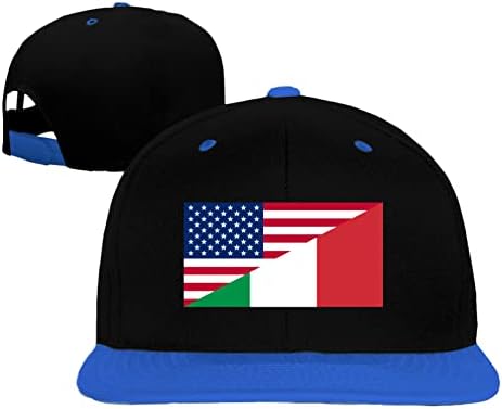 דגלים איטלקיים ואמריקאים היפנלי כובע כובע היפ הופ בנות בנות כובע בייסבול כובע בייסבול