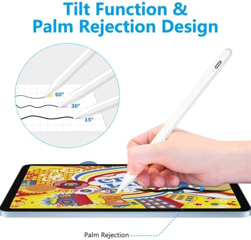 מארז הדור העשירי של TQQ iPad עם מקלדת 10.9 2022 חבילה עם עט חרט עבור iPad תואם לשחרור 2018-2023