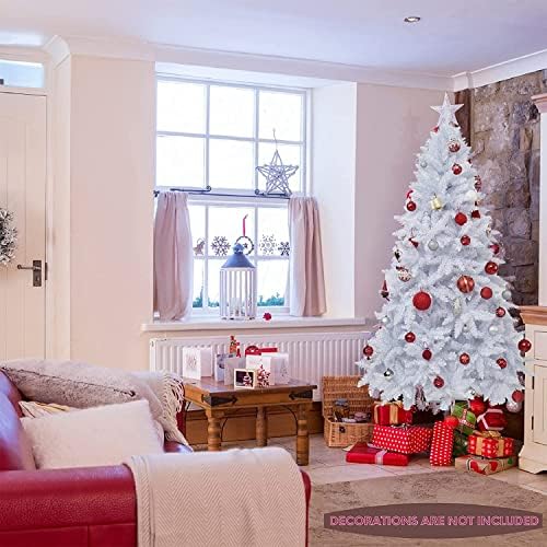 חבילת עץ חג המולד של TOYTAG 6ft הצפנת בית אורן מחט מחט קישוט חג המולד