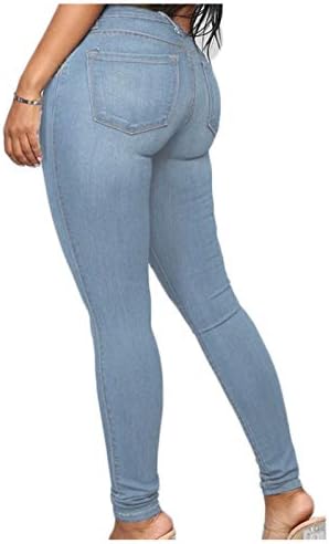 מכנסי ג'ין מכנסי נשים ג'ינס נשים פלוס מכנסי עיפרון מזדמנים בגודל 311 ציוד